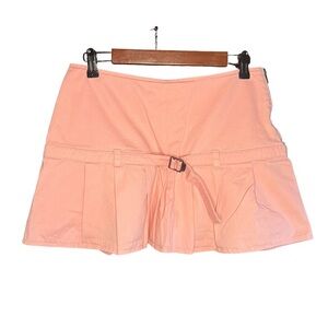 Vintage Pink Mini Skirt y2k